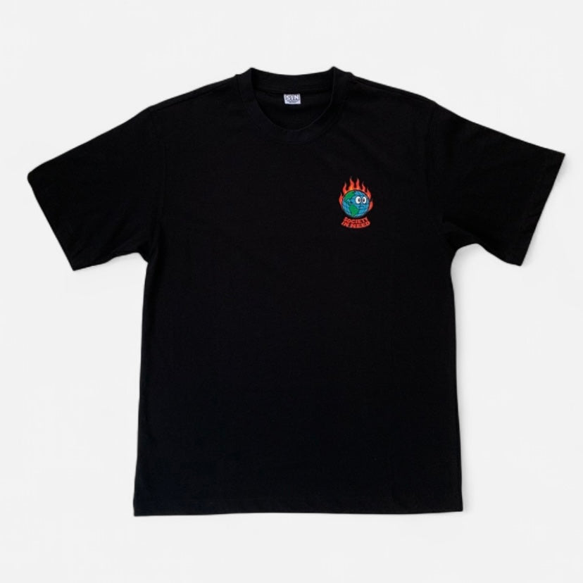 MAIN LOGO TEE BLACK